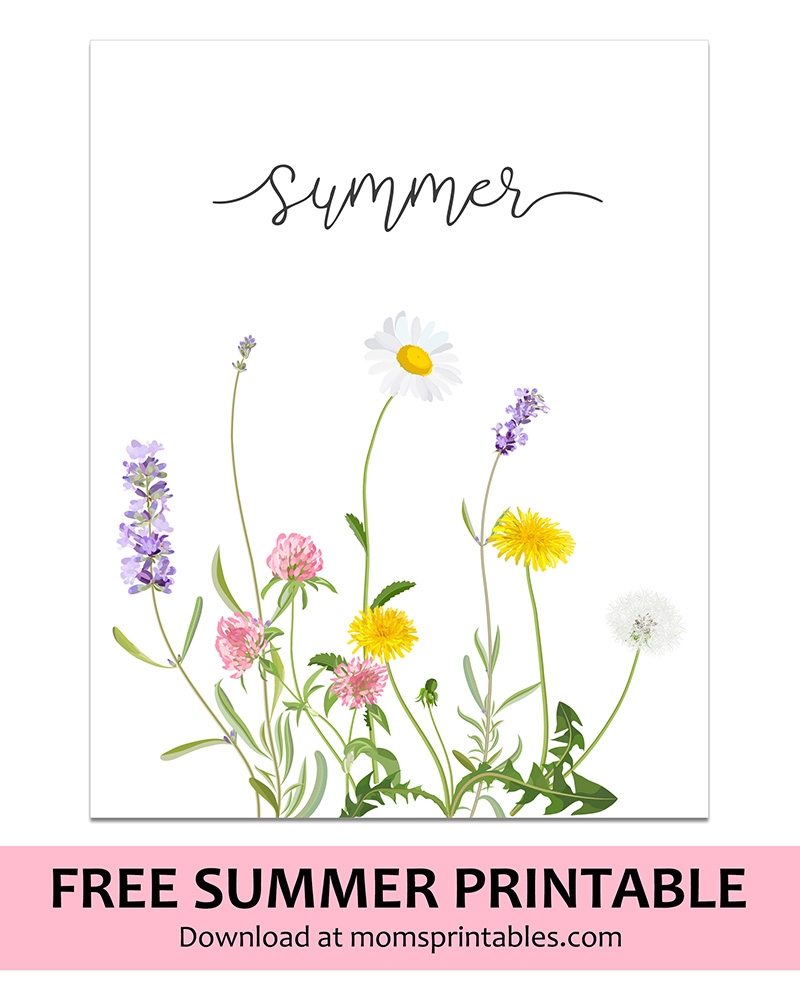 Free Summer Printable Mom 39 s Printables