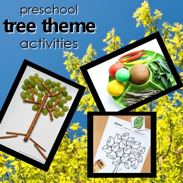 tree activities for preschoolers printable