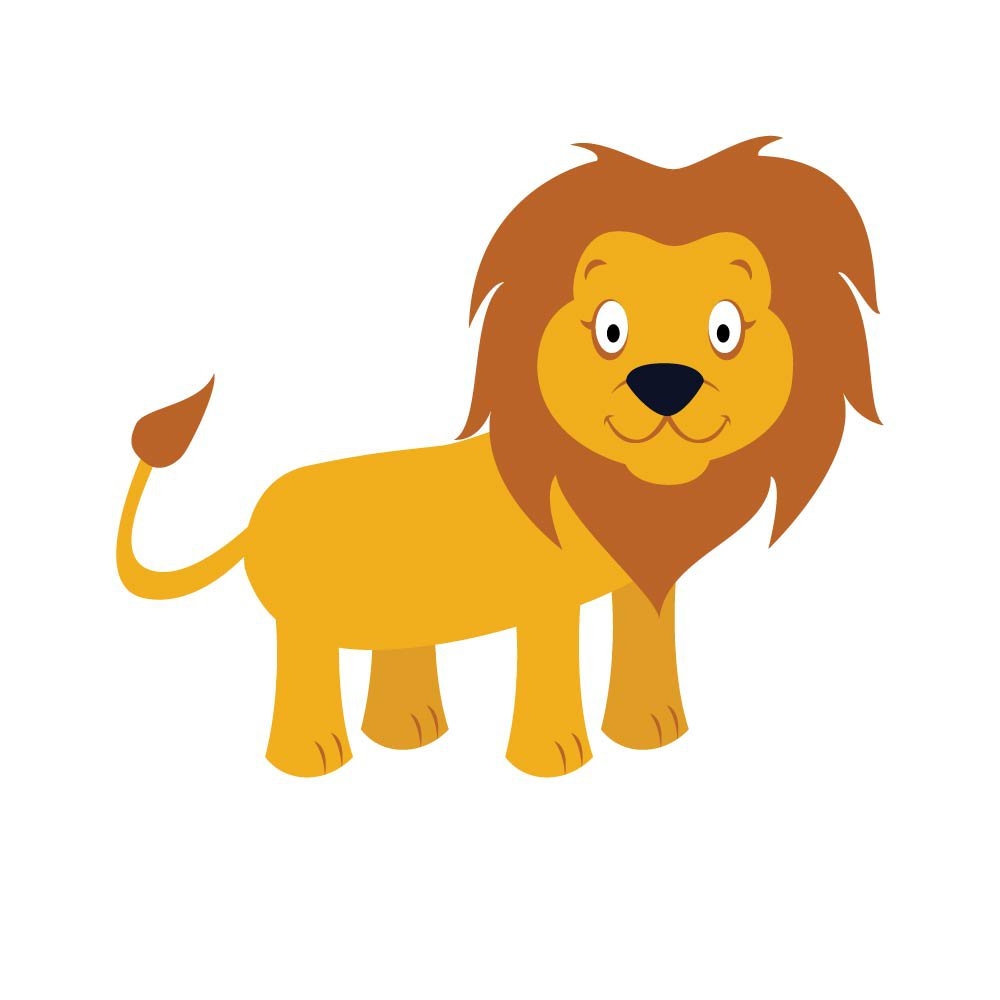 Free Vector Yellow Lion PNG Freepng