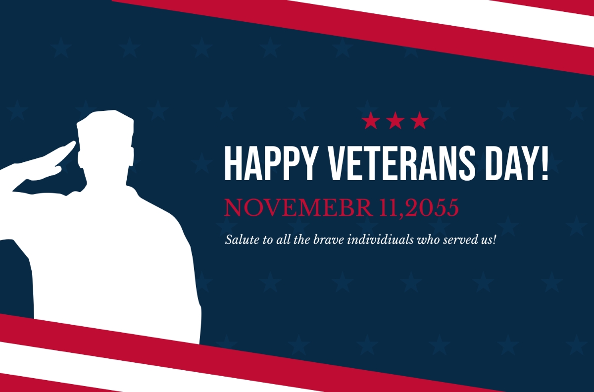 veterans day card template free printable
