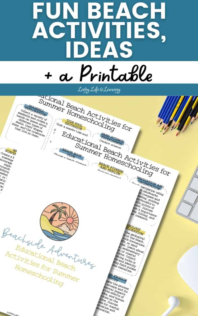 Fun Beach Activities Ideas A Printable