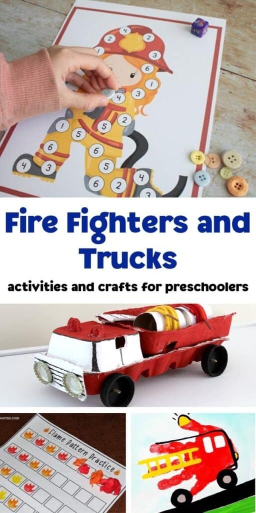 printable firefighter activities for preschoolers