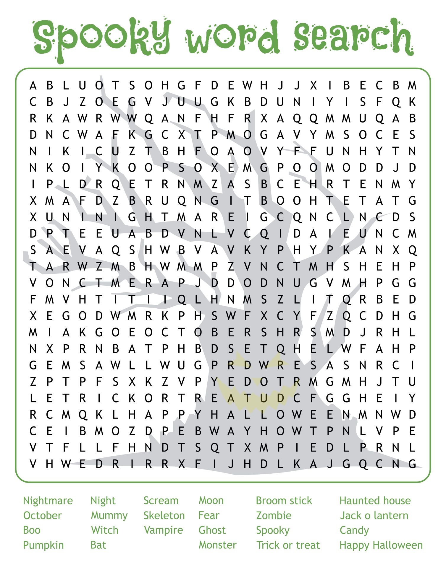 Fun Halloween Activities 15 Free PDF Printables Printablee