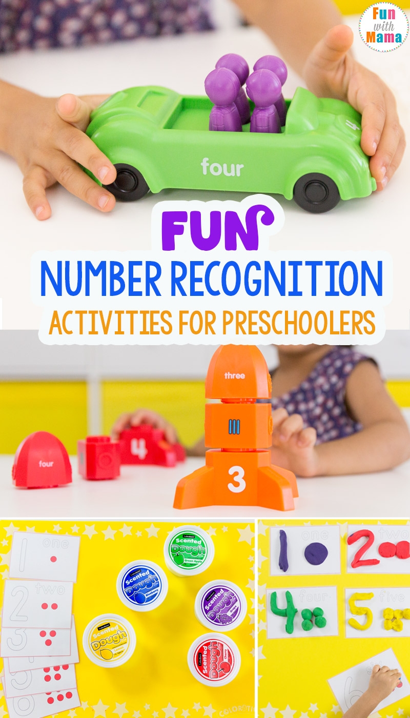 number recognition activities for toddlers printable