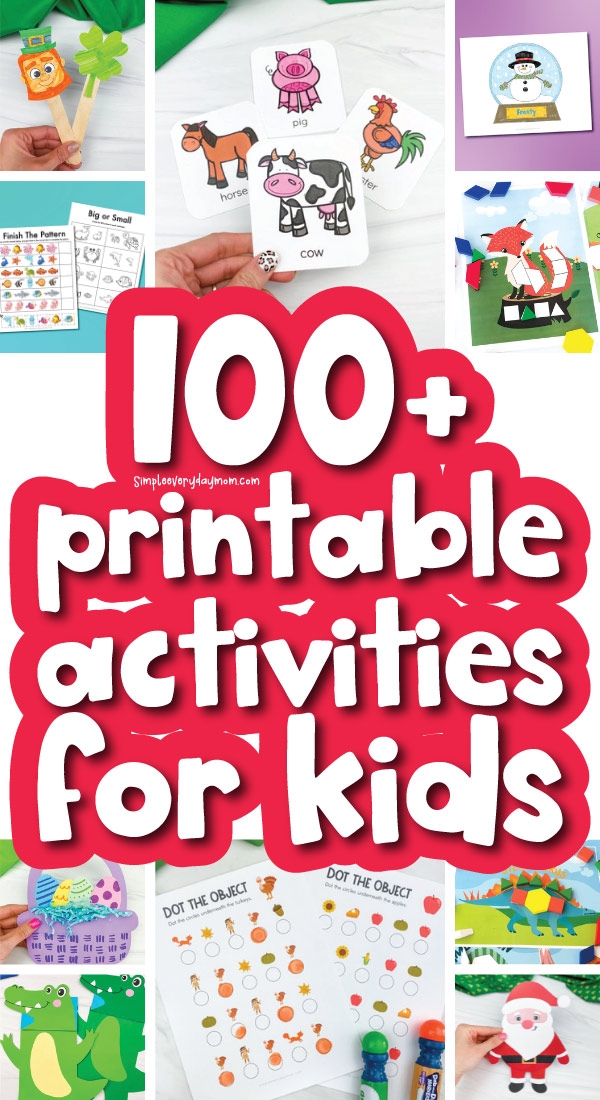 Fun Printable Activities For Kids And Family Printabl Vrogue co
