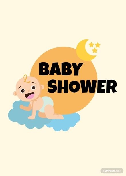 General Baby Shower Card Printable In Illustrator PSD Word Google
