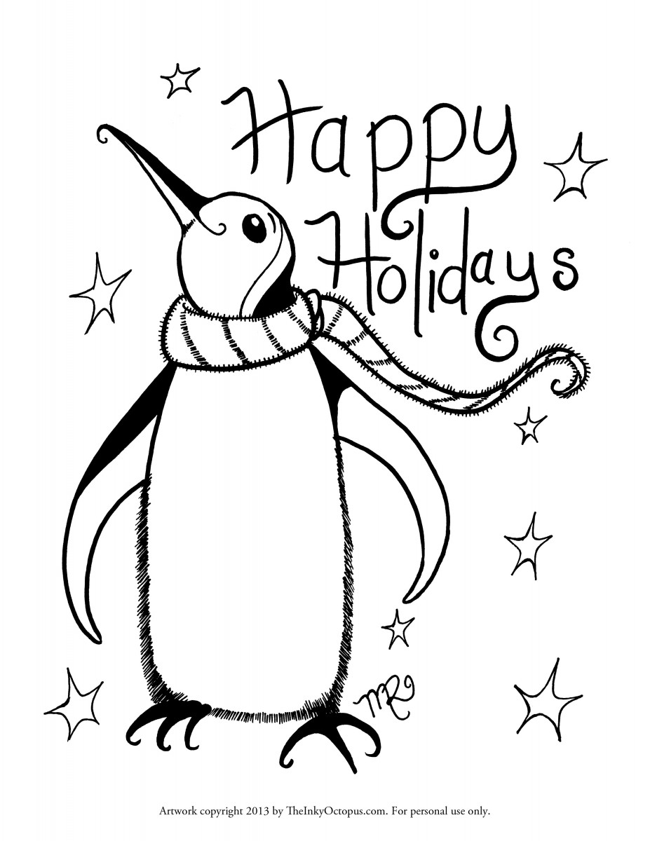Good Holiday Printable Coloring Pages 2015 Cute Printable Coloring Pages