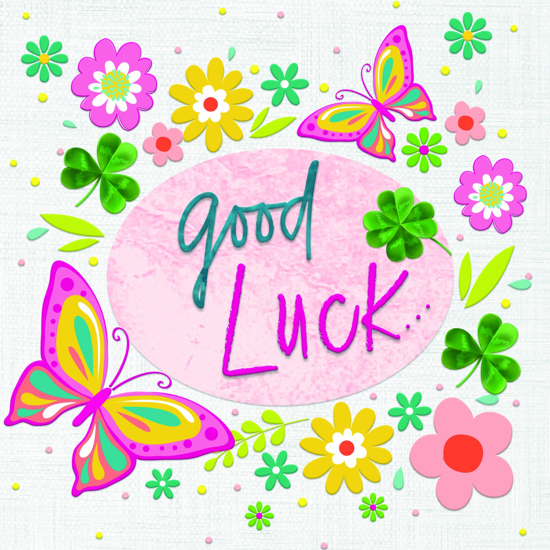 printable good luck card template