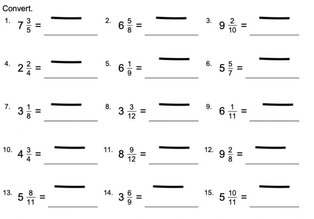 Grade 6 Adding Mixed Numbers Worksheets Math Worksheets Worksheets 