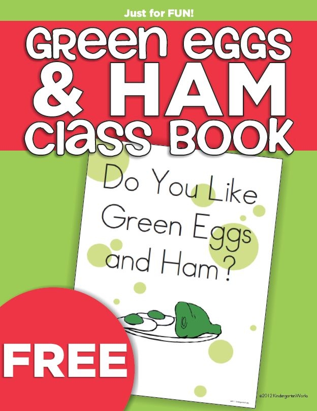 Green Eggs And Ham Story Printable