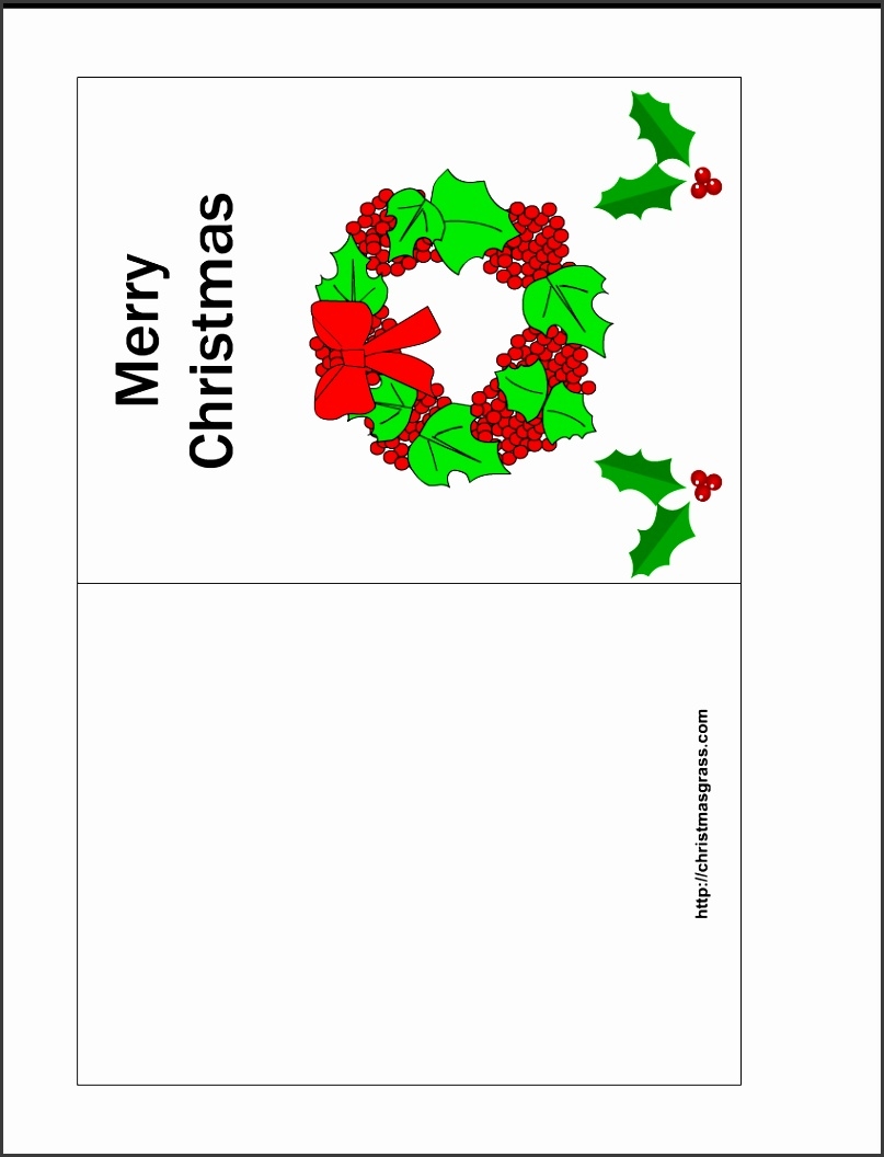 Greeting Card Template Printable Free Printable Templates