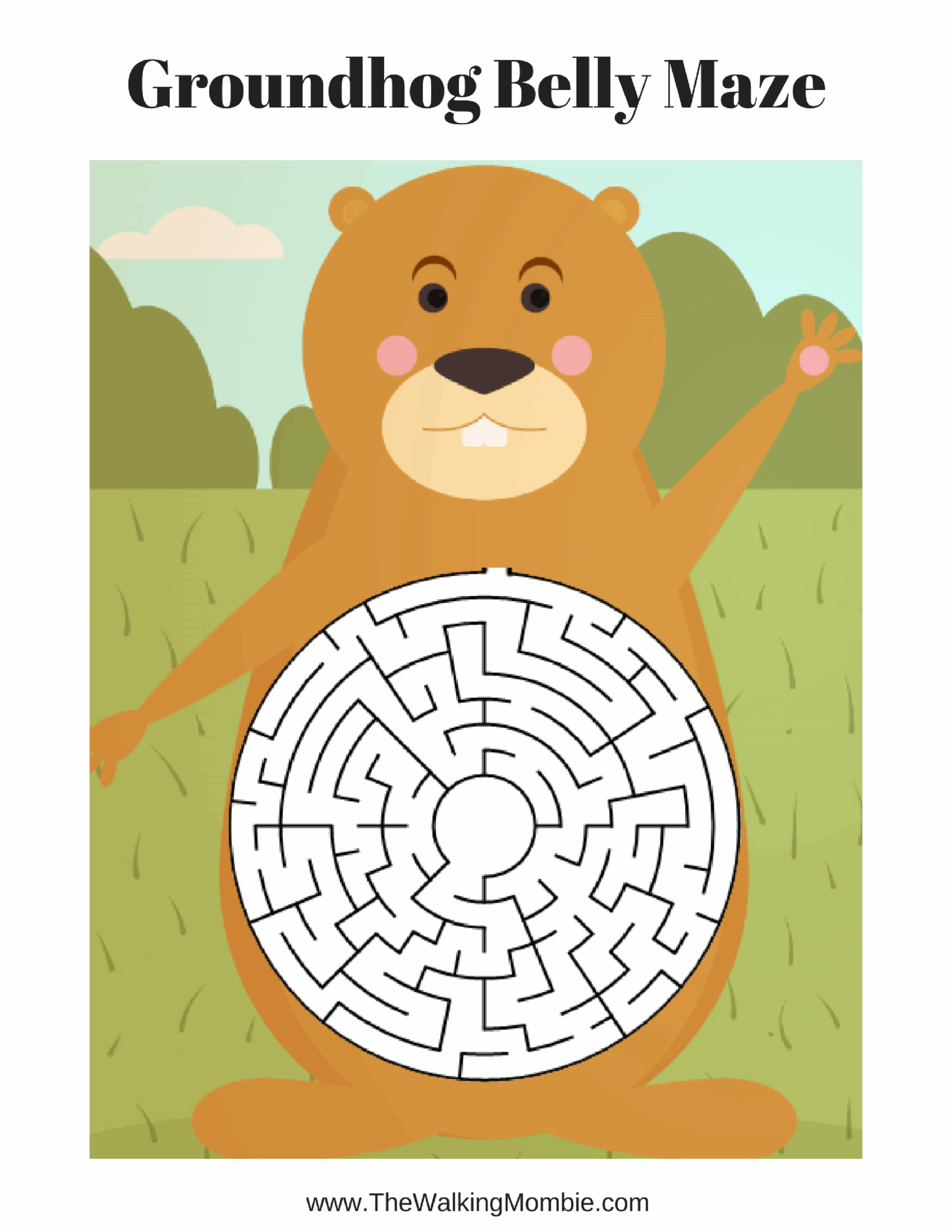Groundhog Day Printable Activities