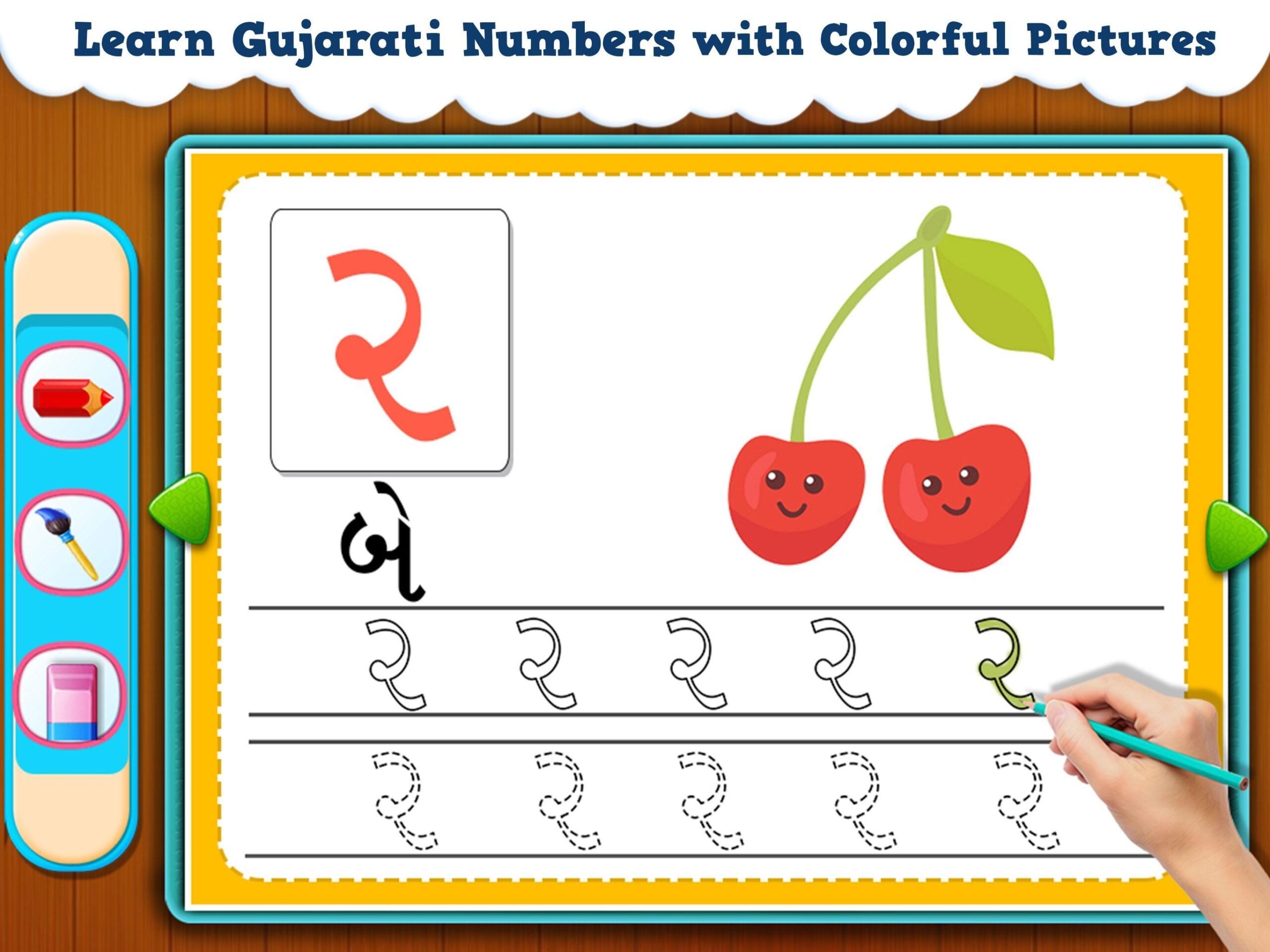 Gujarati For Kids Read Write Numbers 1 100 APK For Android Download