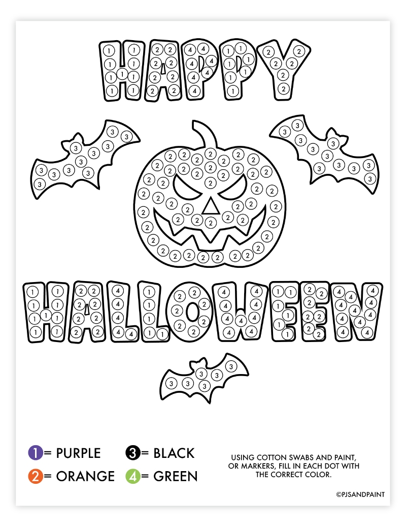 the dot activities free printable