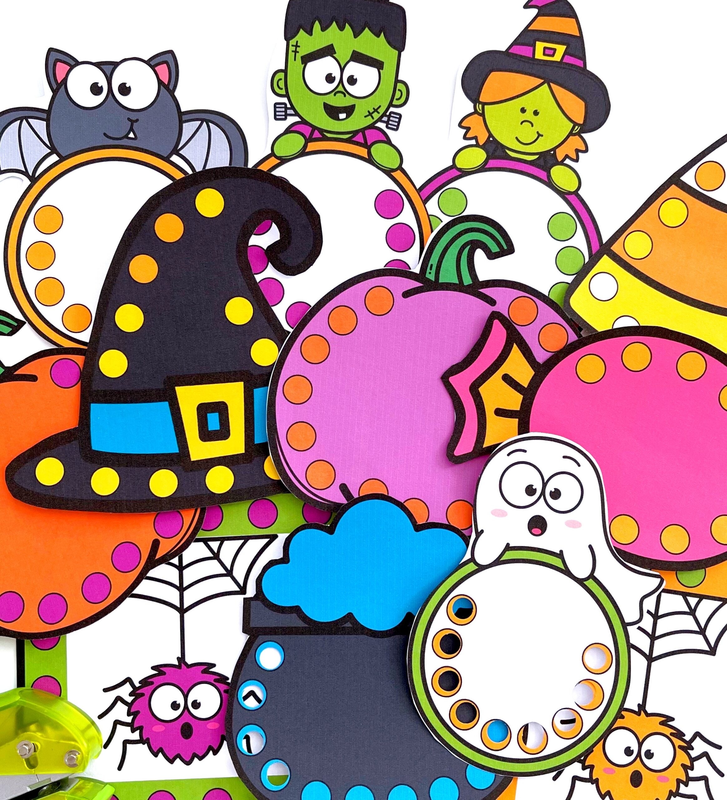 Halloween Hole Punch Activity Ms Stephanie 39 s Preschool