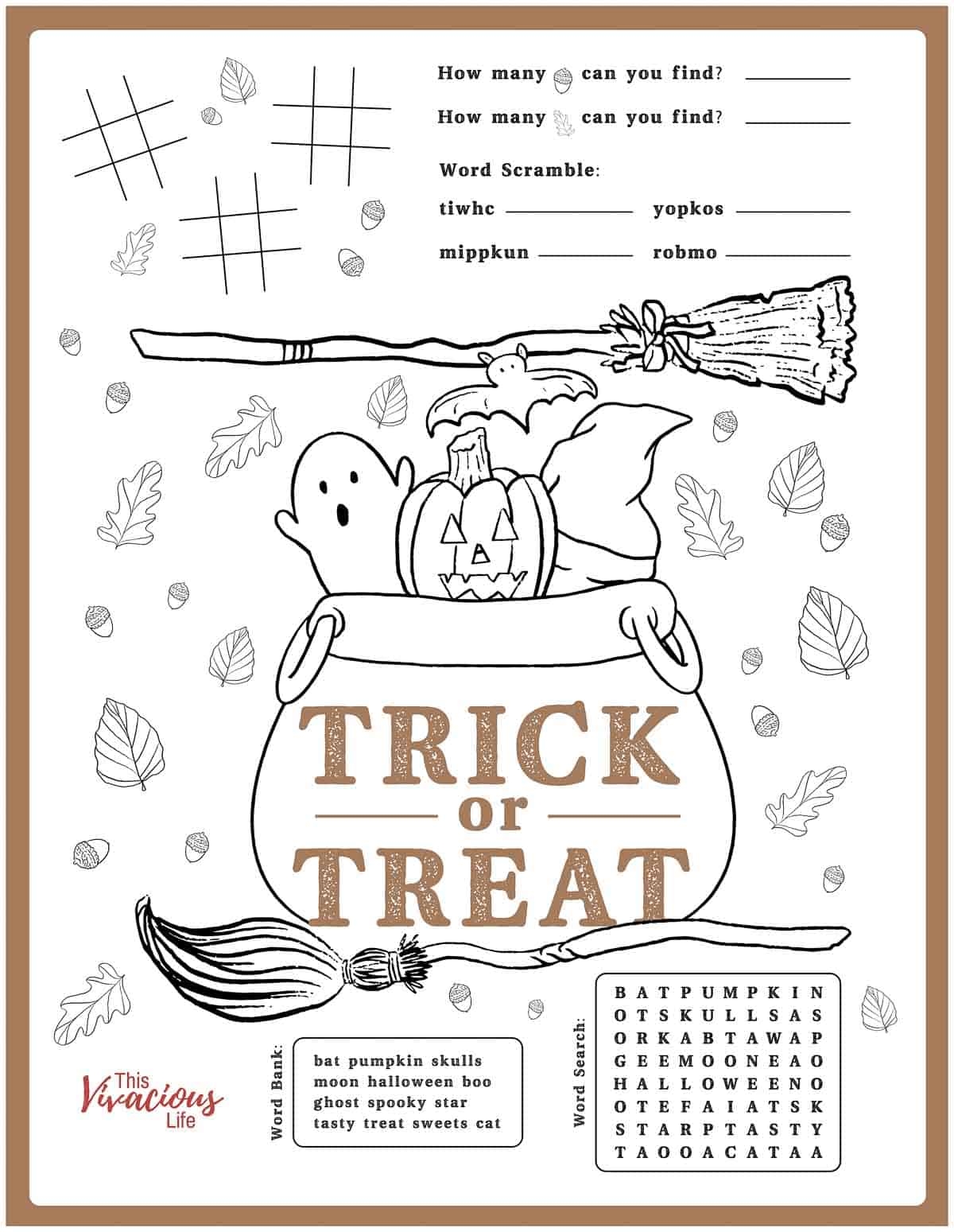 Halloween Printable Activities Printable Parents Vrogue co