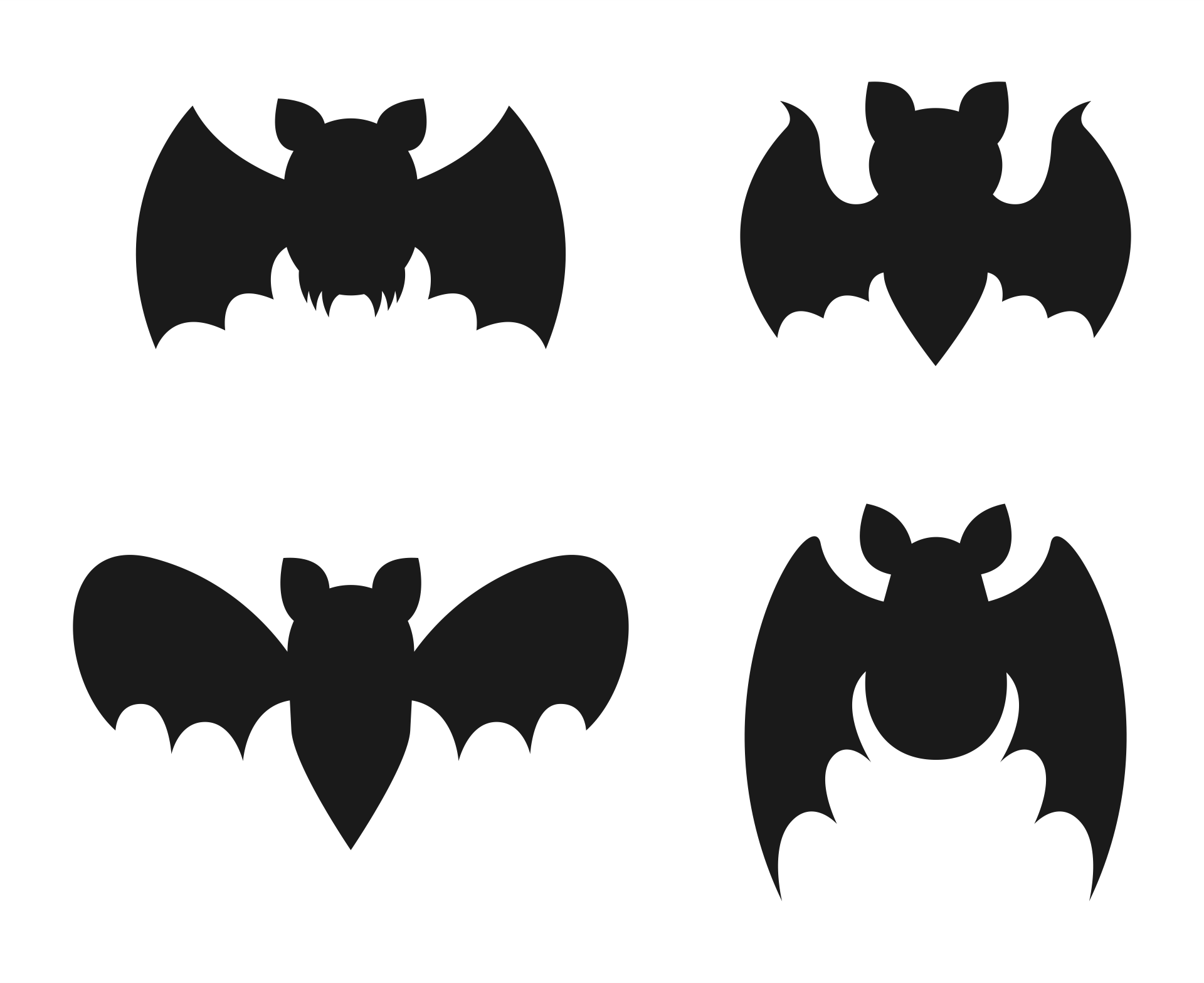 Halloween Printable Bats