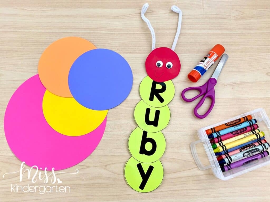 Hands on Ideas For Name Writing Practice Miss Kindergarten