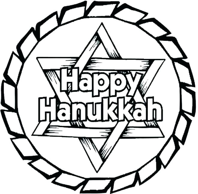 Hanukkah Coloring Pages Printable At GetColorings Free Printable 