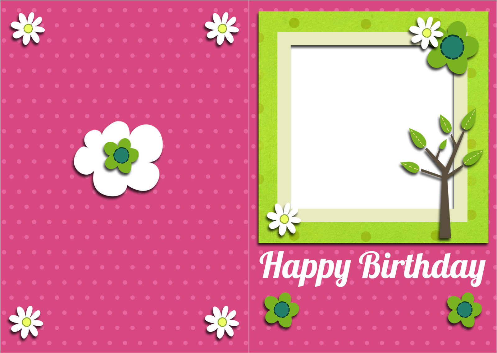 Happy Birthday Card Template Word Collection