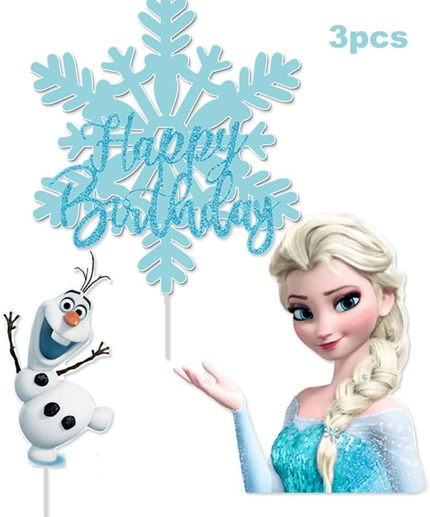 Happy Birthday Elsa Frozen Cake Topper Printable Printable Frozen The 