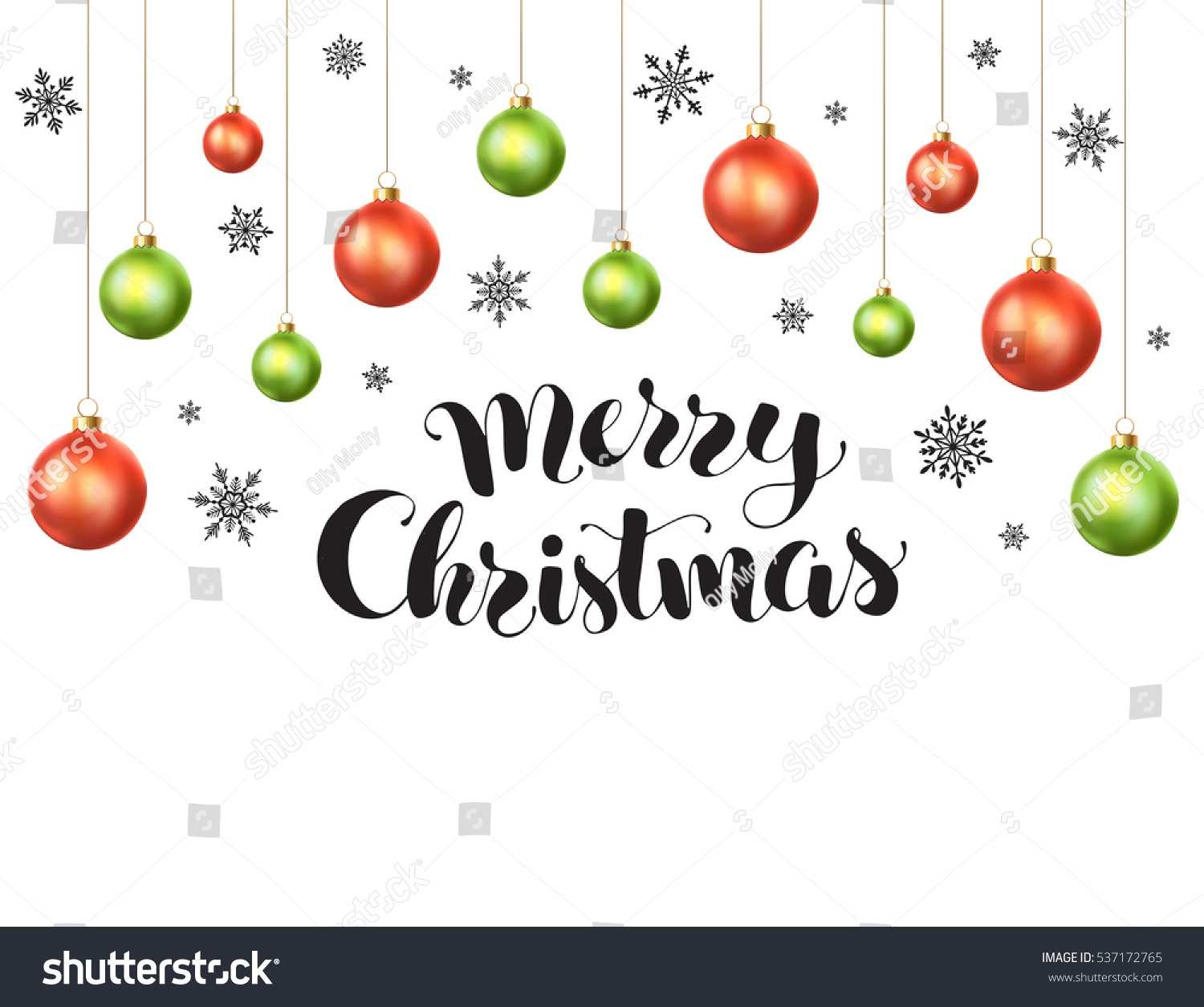 Happy Holidays Greeting Card Template Modern Stock Vector For Happy 