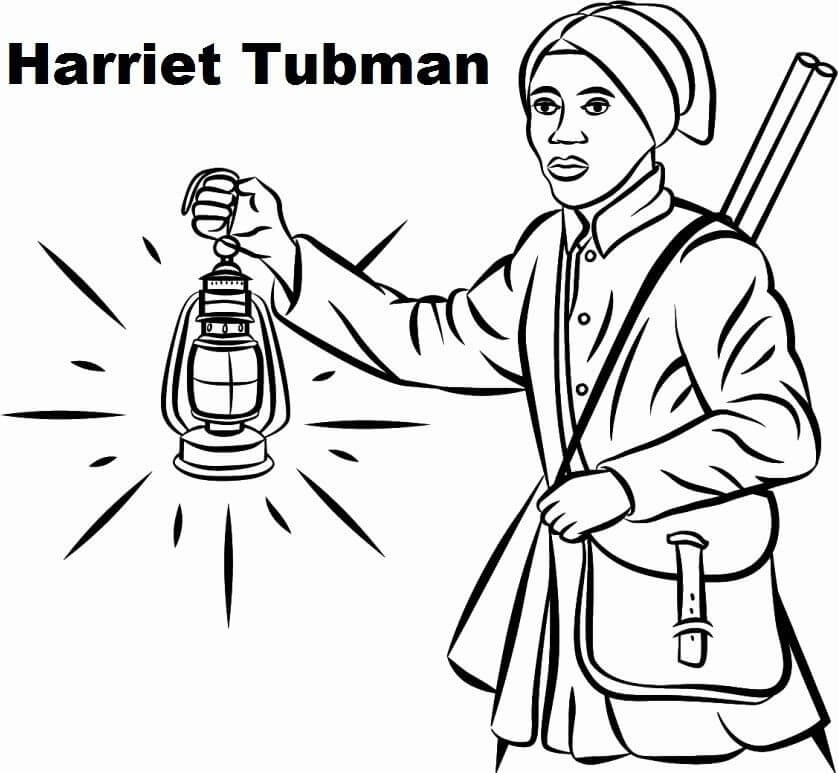 Harriet Tubman Coloring Pages Free Printable Coloring Pages For Kids