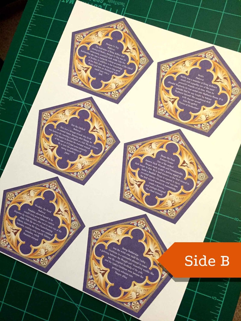 Harry Potter Chocolate Frog Cards Printable Printable Cards