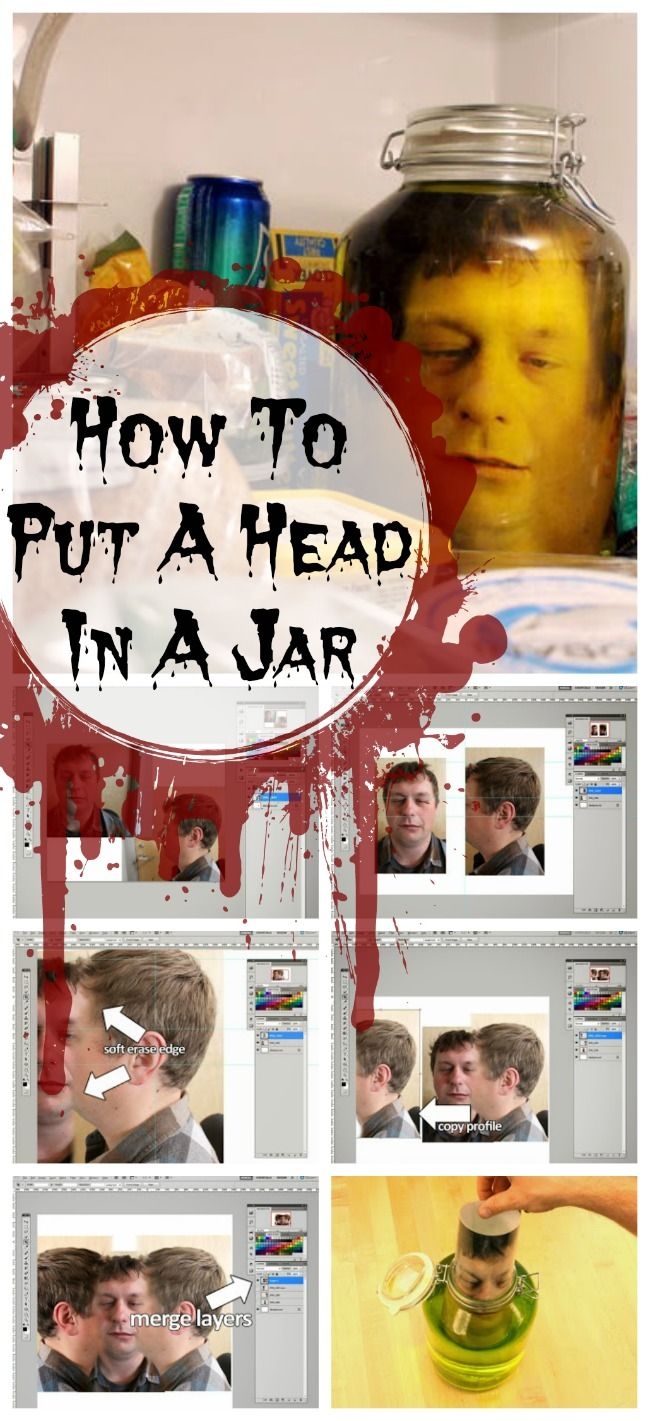 head in a jar printable picture
