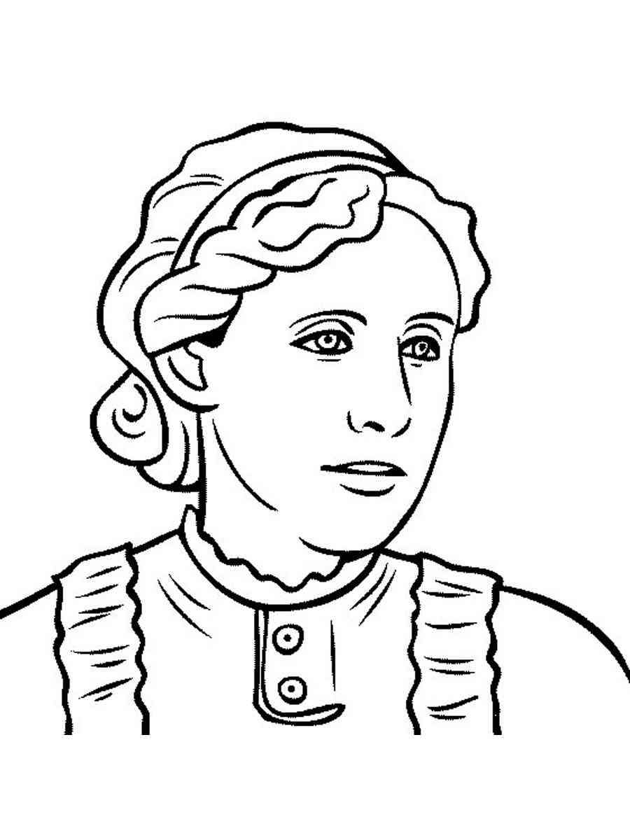 Helen Keller Page Printable Coloring Pages