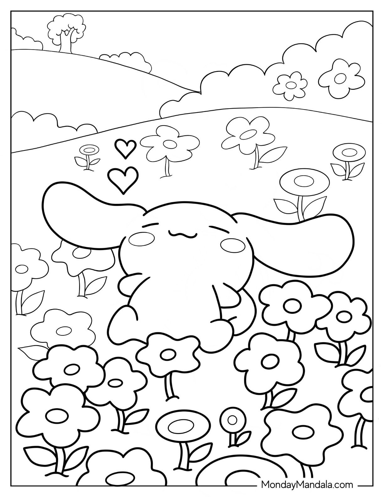cinnamon roll printable pictures