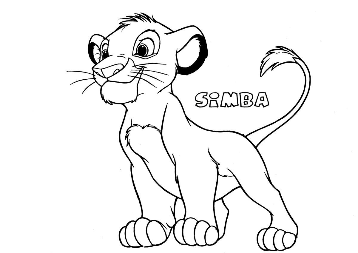 High Resolution Lion Coloring Page Coloring Home