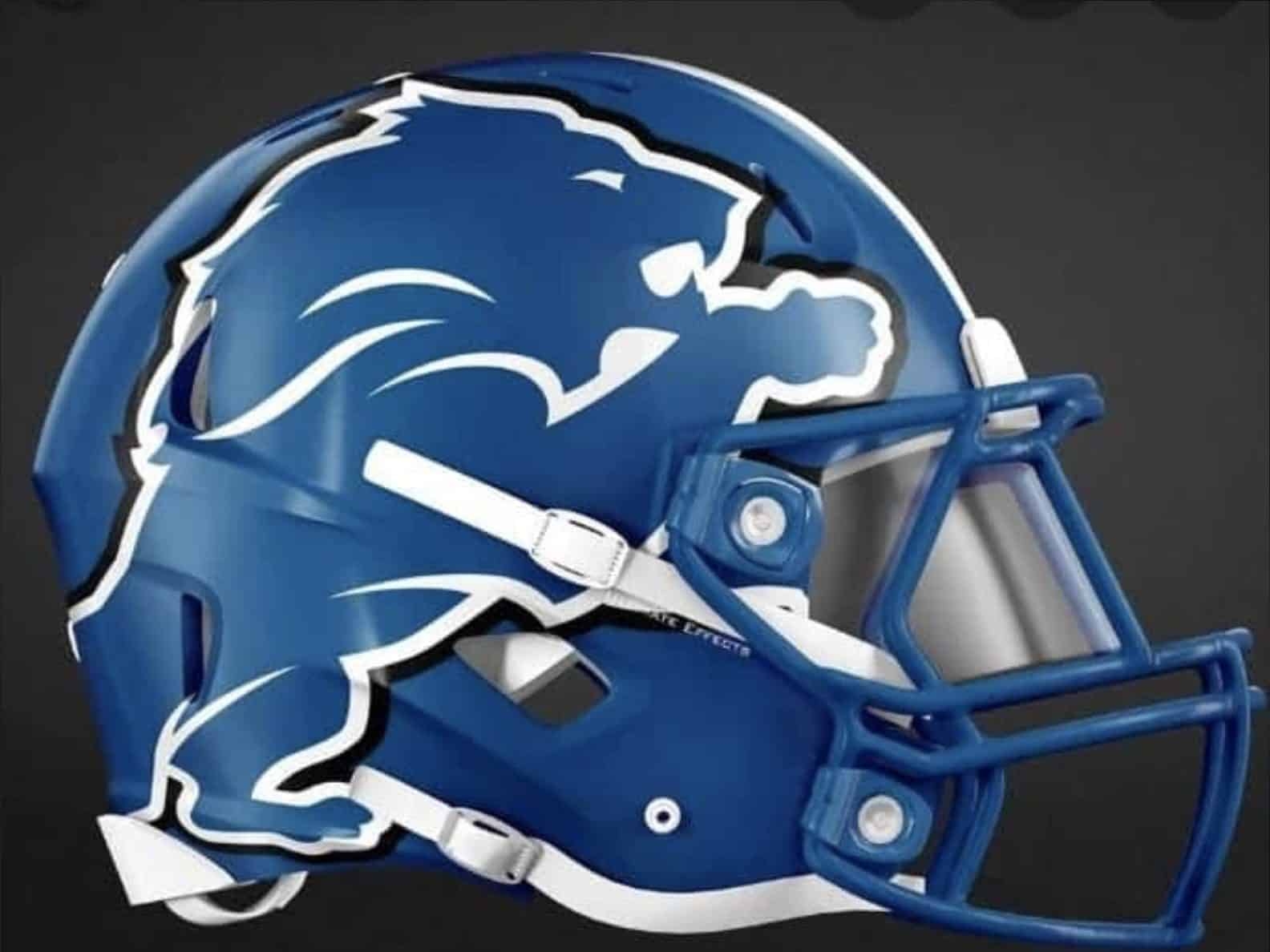 what color blue is detroit lions