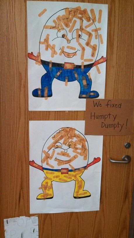 Humpty Dumpty Activities Rhyming Activities Preschool Activities 