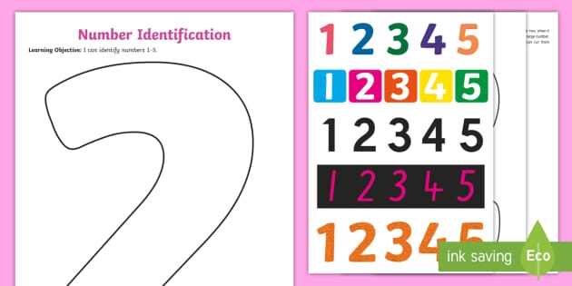 I Can Identify The Number 2 Worksheet Twinkl Twinkl Worksheets 