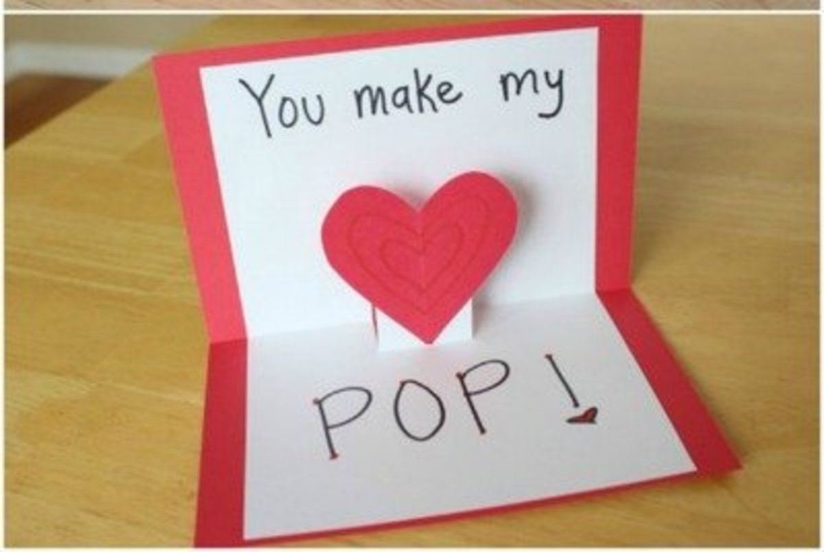 i love you pop up card template printable