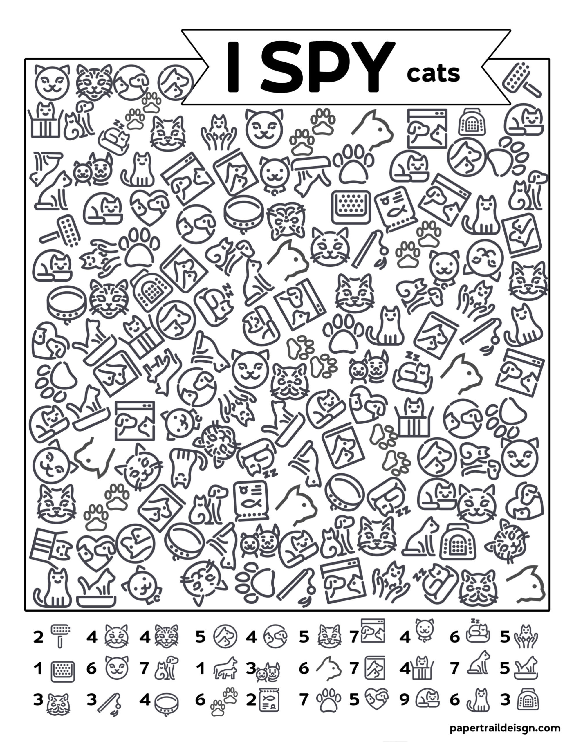 I Spy Printable Worksheets Printable Worksheets