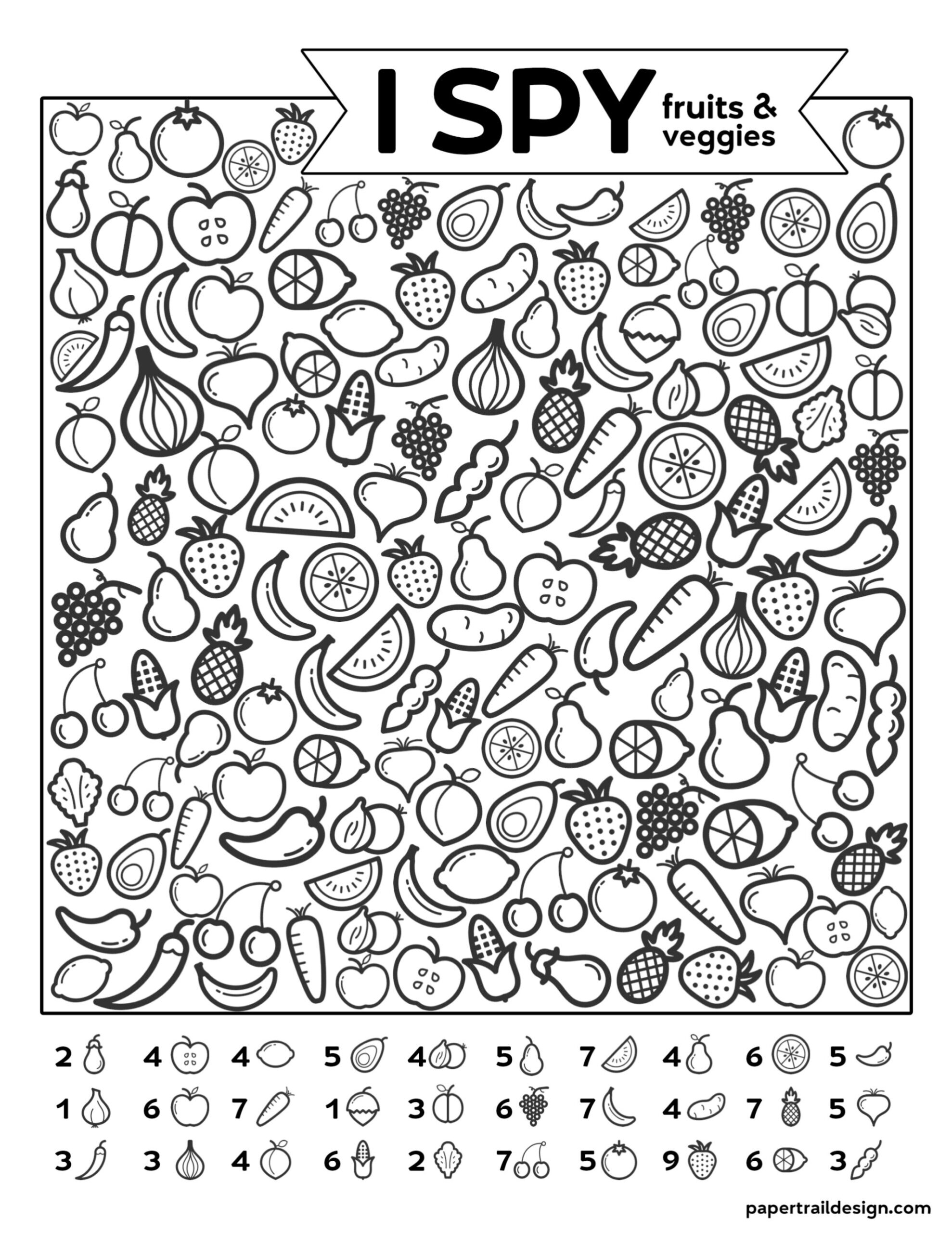 I Spy Printable Worksheets Printable Worksheets