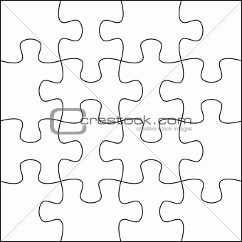 Image 4565938 Puzzle Background Template 4x4 From Crestock Stock Photos