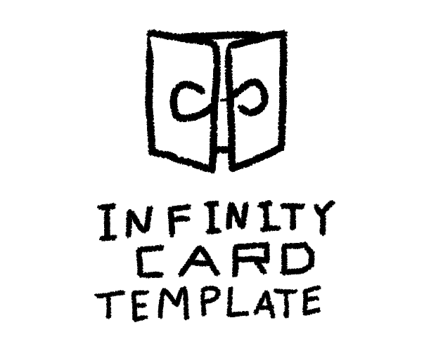 Infinity Card Template For Affinity By Brstf