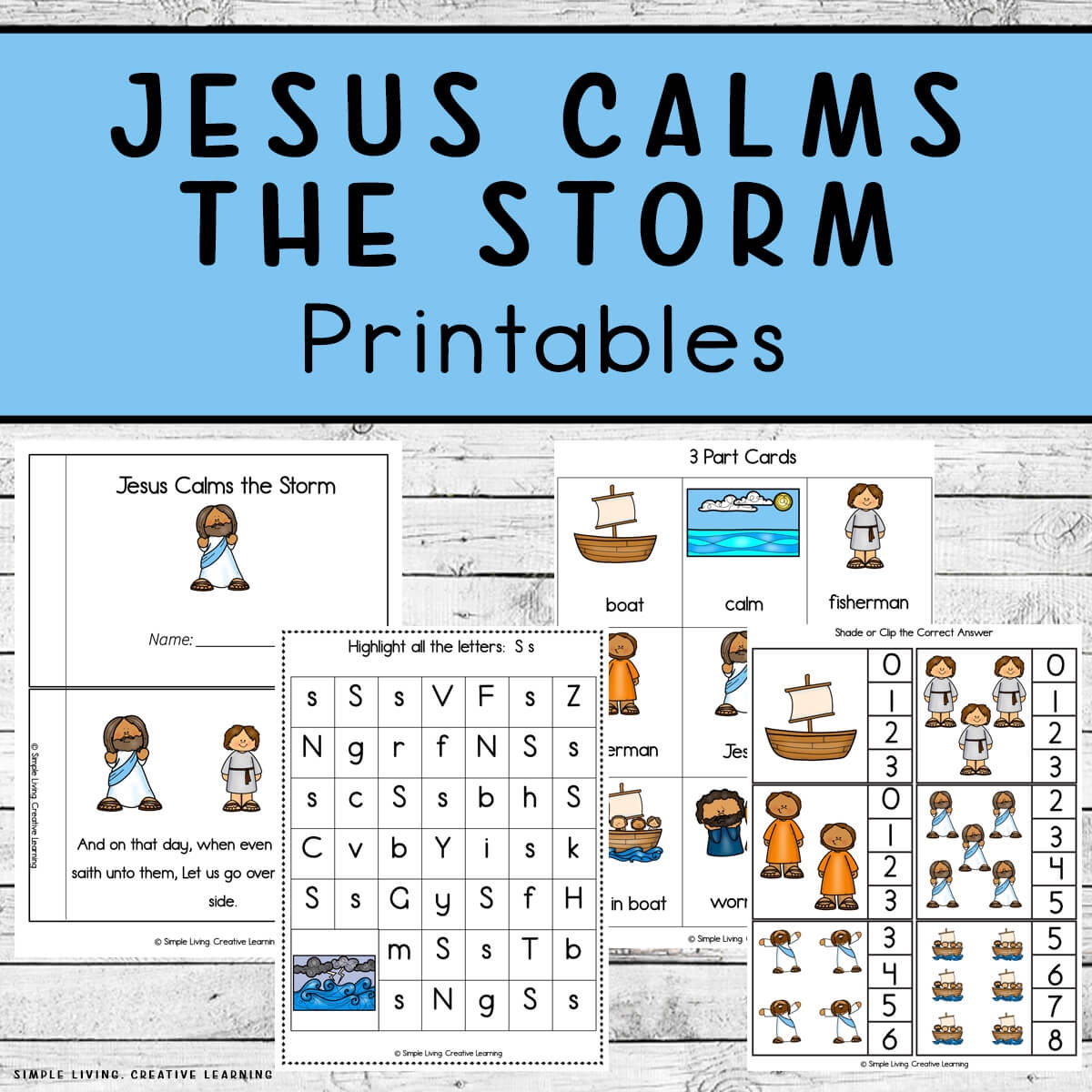 Jesus Calms The Storm Free Printables Printable Templates Free
