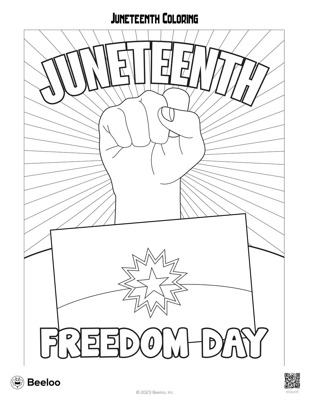 Juneteenth Coloring Juneteenth Printable Activities Juneteenth Coloring