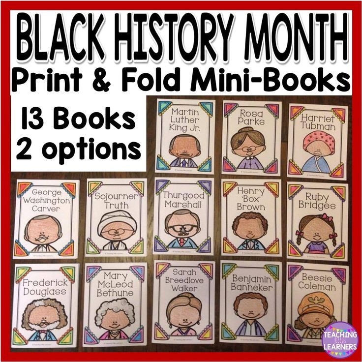 Kindergarten Black History Month Printable Activities Confopay