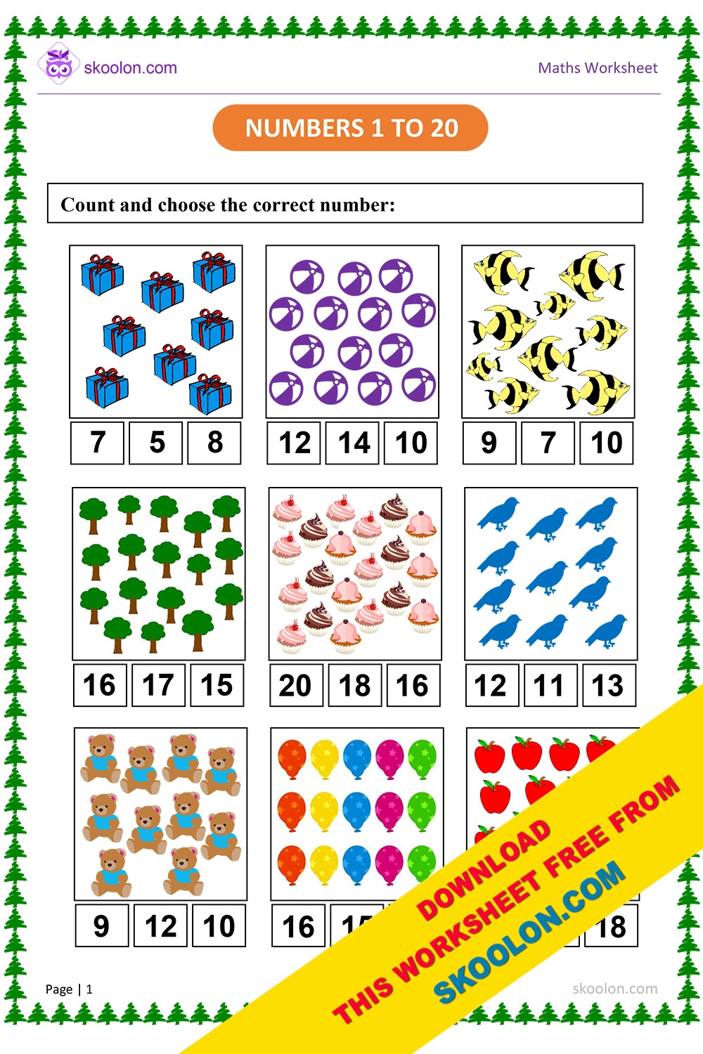 Kindergarten Counting Worksheets Superstar Worksheets Worksheets 