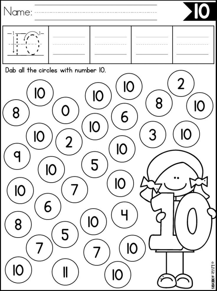 Kindergarten Writing Worksheets Math Printable Free Kindergarten 