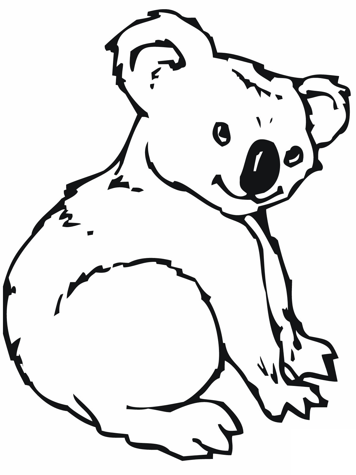 printable koala pictures