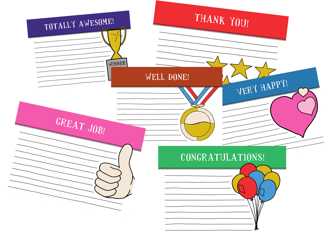 Kudos Card Template Printable Word Searches