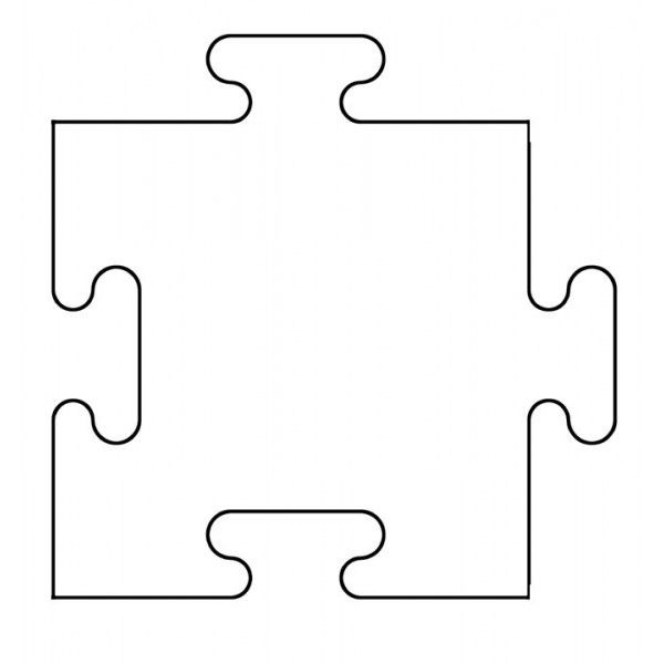 Large Puzzle Piece Template Cliparts co