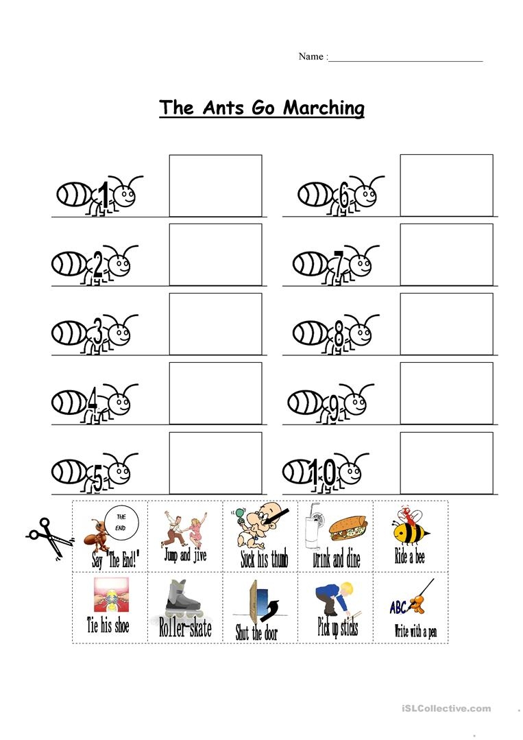 Learn And Practice How To Spell The Word Ant Using This Printable Ant 