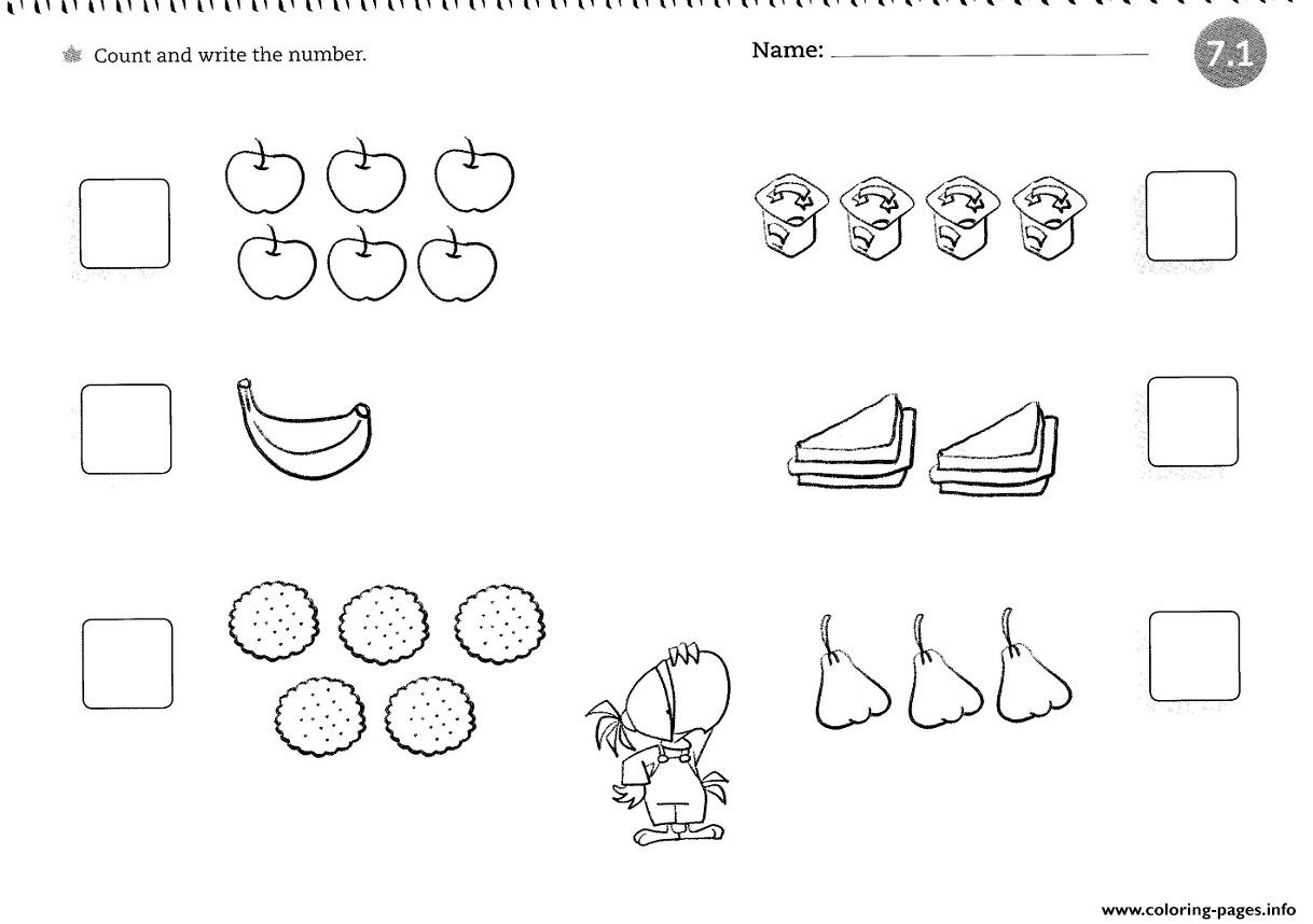 Learning Pages For 4 Year Olds